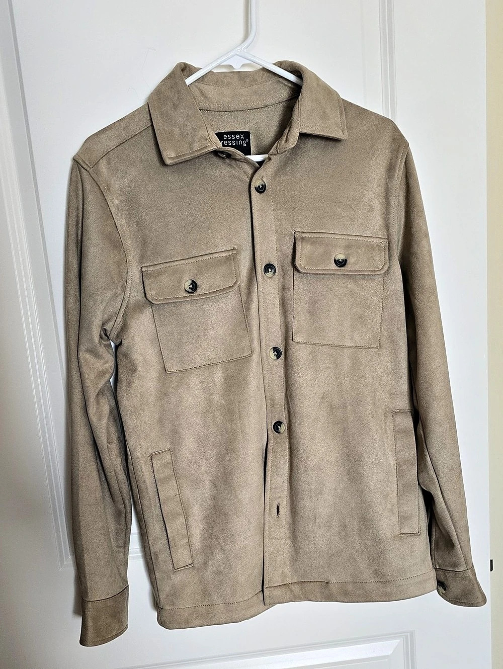 Utility Jacket in Brown Like New